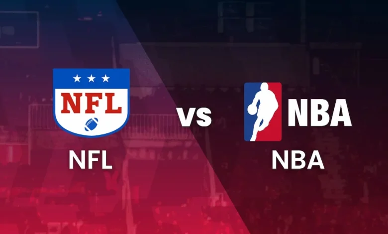 NFL Vs. NBA