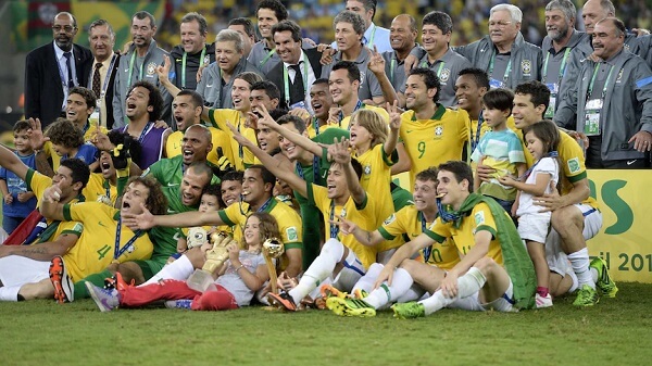 Boys from Brazil prepare to net a record sixth World Cup trophy