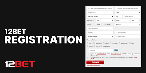 12bet Registration Instructions (1)