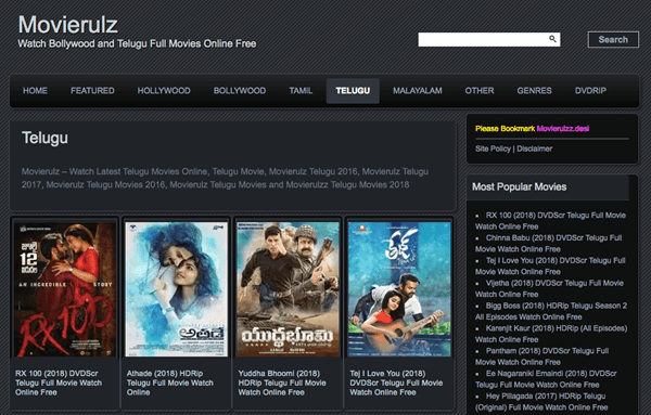 Where can I watch Telugu dubbed movies online?